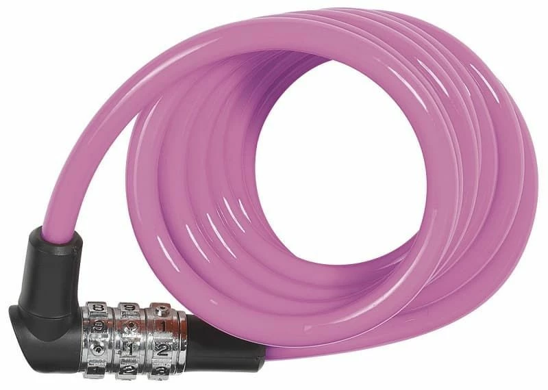 Abus 1150 Kids Spirallås M. Kode, Blå 2 Abus 1150 Kids Spirallås M. Kode, Blå - Billede 2