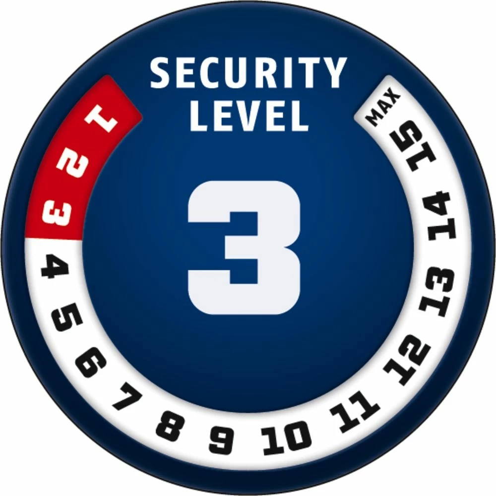 Abus 1500/60 Web-coral Kædelås M. Nøgler, 60 Cm. 3 Abus 1500/60 Web-coral Kædelås M. Nøgler, 60 Cm. - Billede 3