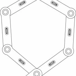 Abus Foldelås 6100 Bordo Combo 6100/90 SH Red -Deals Cykelkurve Store abus foldelaas 6100 bordo combo 610090 sh red 3