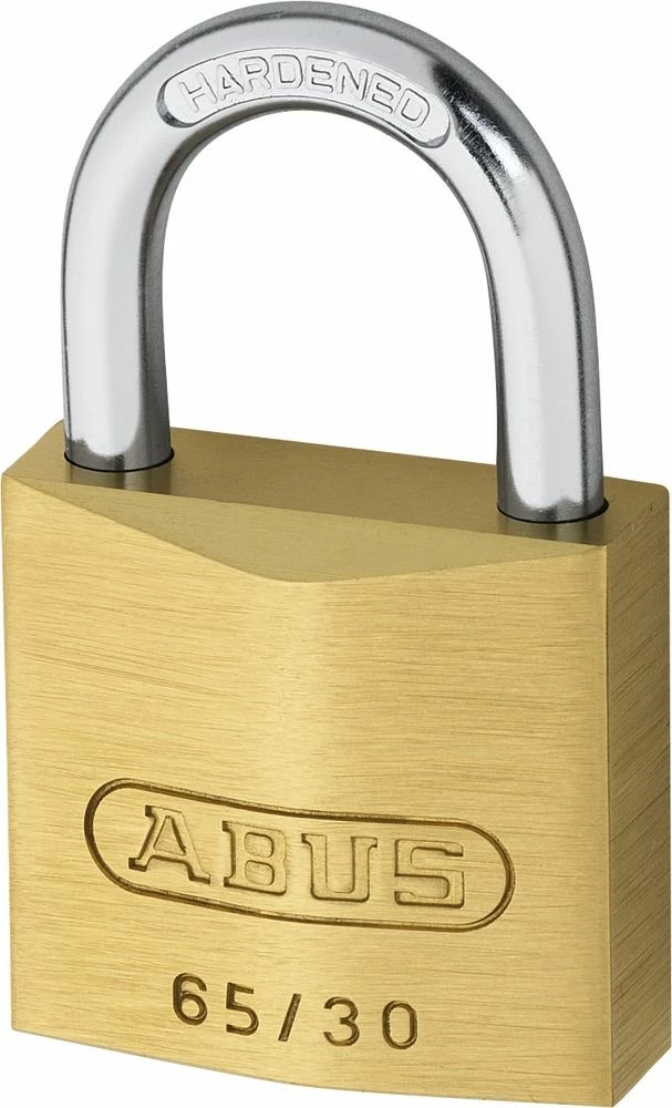 Abus Hængelås Messing 65/30 Ensluk. Grp. 6304. Æske 2 Abus Hængelås Messing 65/30 Ensluk. Grp. 6304. Æske - Billede 2