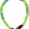 Abus Steel-O-Chain™ 5805C/75 Lime,Security Level 4 Kædelås - 75 Cm