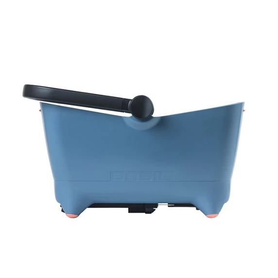 Basil Buddy Hundekurv Til Bagagebærer Inkl. Beslag Og Pude I Blå 2 Basil Buddy Hundekurv Til Bagagebærer Inkl. Beslag Og Pude I Blå - Billede 2