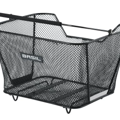 Basil Lesto Cykelkurv Til Bag I Sort