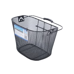 Basil OXC Cykelkurv Til Foran I Sort