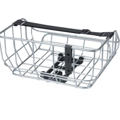 Basil Portland Cykelkurv Til Bagagebærer MIK I Chrome