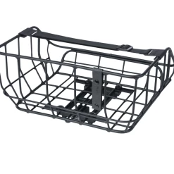 Basil Portland Cykelkurv Til Bagagebærer MIK I Mat Sort