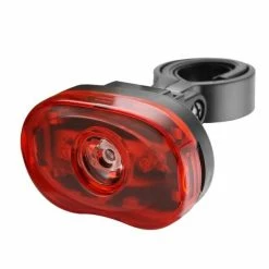 Bike Attitude Baglygte 3 LED 0,5W Ø25,4-31,8mm Inkl. 2xAA
