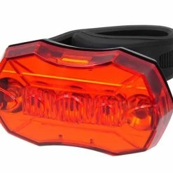 Bike Attitude Baglygte 5 LED Ø22,2-31,8mm Inkl. 2xAAA