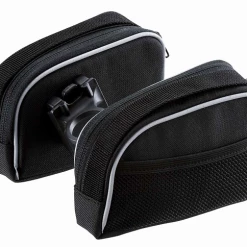 Bike Attitude Dobbelt Taske - Mont. Mellem Styrfitting Og Frempind