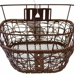 Bike Attitude Mørkebrun Børne Cykelkurv, 24in Nest Inkl. Tilbehør