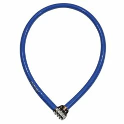 KrptoLok Combo Kable Keeper 665 Kædelås Med Kode 9mmx65cm Blå