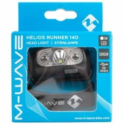 M-Wave Forlygte Helios Runner140 Lumen Genopladelig Led Sort -Deals Cykelkurve Store forlygte helios runner140 lumen genopladelig led sort 3