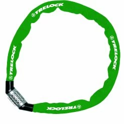 Trelock Kodelås BC 115, 110cm/4mm, Grøn, Lv1