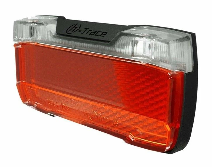 Herrmans Baglygte H-Trace Dynamo 2 Dioder Til Bagagebærer 50mm 1 Herrmans Baglygte H-Trace Dynamo 2 Dioder Til Bagagebærer 50mm