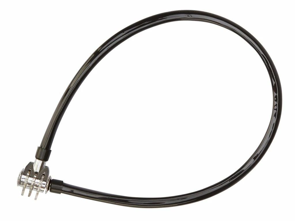 Kabellås Bike Attitude 4,5x650 Mm Sort M/kode 1 Kabellås Bike Attitude 4,5x650 Mm Sort M/kode