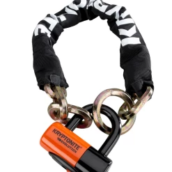 KrptoLok Kædelås Fahgettaboudit-sort Og Orange