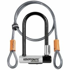 KrptoLok Kryptolok Mini 7 Bøjlelås Med Kabel, 8.2cmx17.8cm.