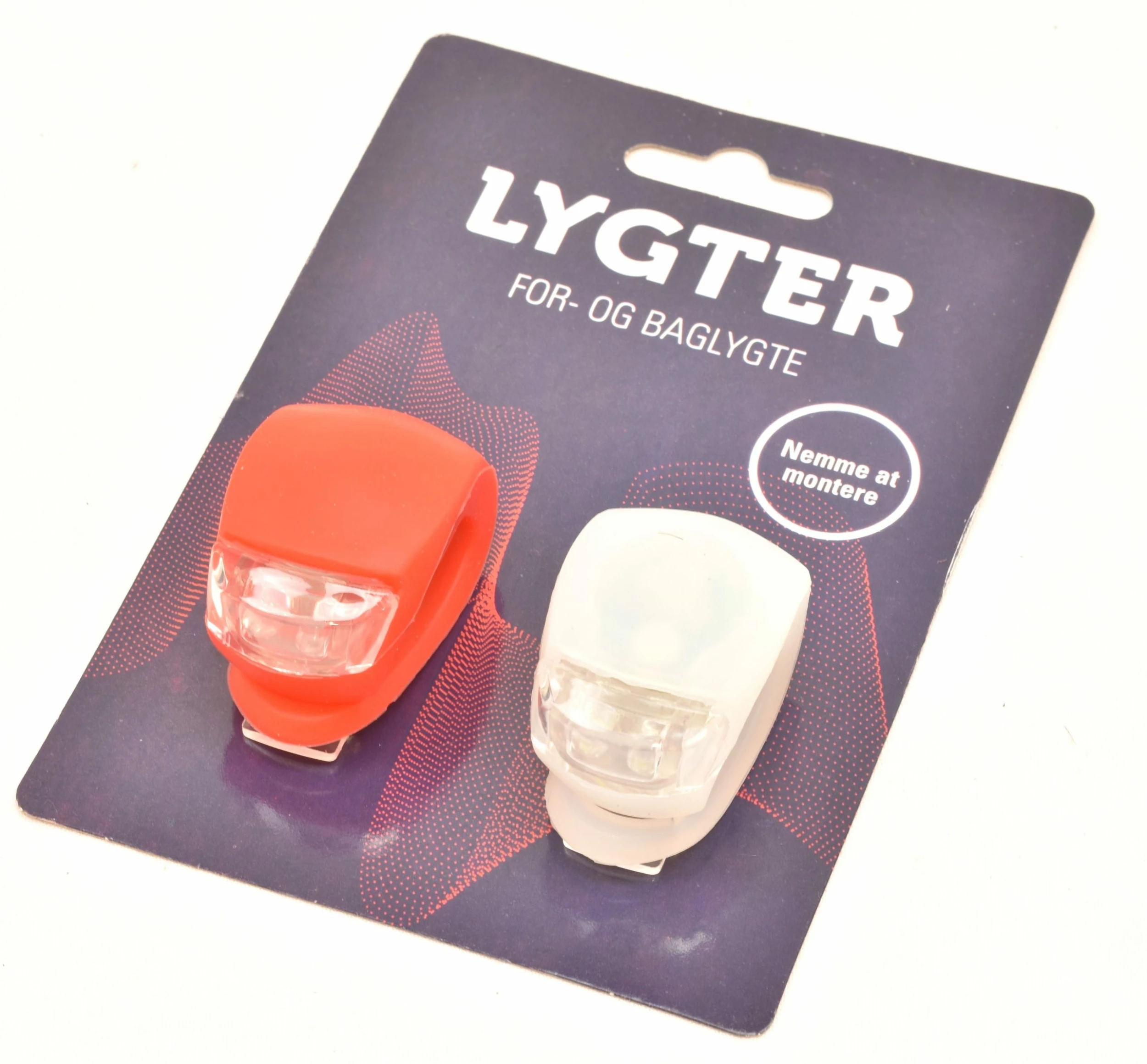 LYGTER FOR OG BAGLYGTE 1 LYGTER FOR OG BAGLYGTE