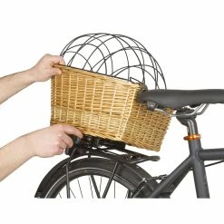 M-Wave Top Wicker Hunde Cykelkurv -Deals Cykelkurve Store m wave top wicker hunde cykelkurv 3