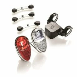 Reelight Lygtesæt RL 771 Forlygte Oplyser Vej Baglygte Fast Lys