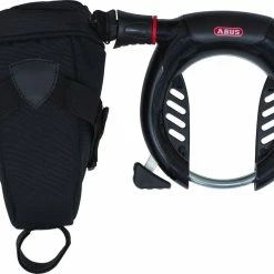 Abus Ringlås 5955 Pro Shield M/kæde Og Taske X-PLUS 5955 NR BK+ 6KS/100 + ST 5950 X-PLUS