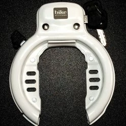 Ringlås Bike Attitude Hvid U/Beslag (forsikringsgodkendt)