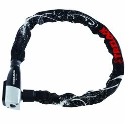 TRELOCK Kædelås BC 215, 75cm/6mm, Sort Flower, Lv2